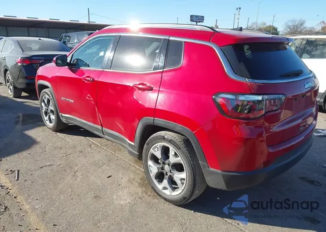 2019 Jeep Compass Limited Fwd z USA, uszkodzony, nr VIN 3C4NJCCB9KT660092